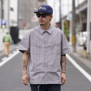 画像1: BLUCO (ブルコ) | STANDARD STRIPE WORK SHIRT S/S 