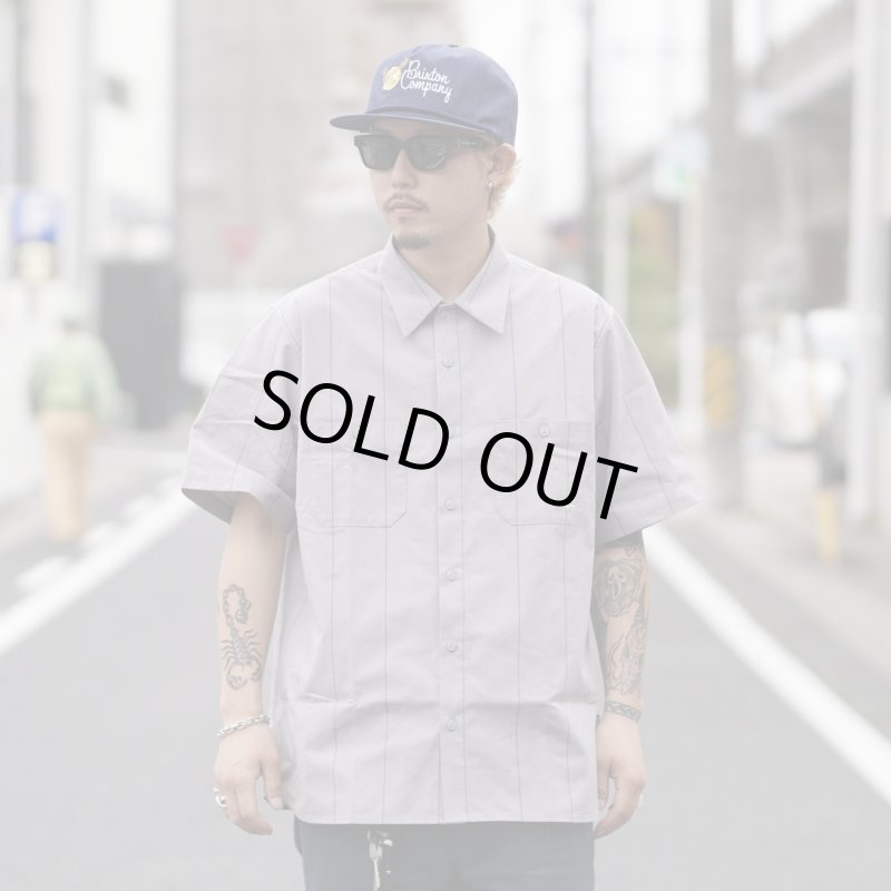 画像1: BLUCO (ブルコ) | STANDARD STRIPE WORK SHIRT S/S  (1)