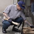 画像5: BLUCO (ブルコ) | STANDARD STRIPE WORK SHIRT S/S  (5)