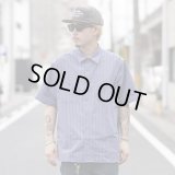 BLUCO (ブルコ) | STANDARD STRIPE WORK SHIRT S/S 