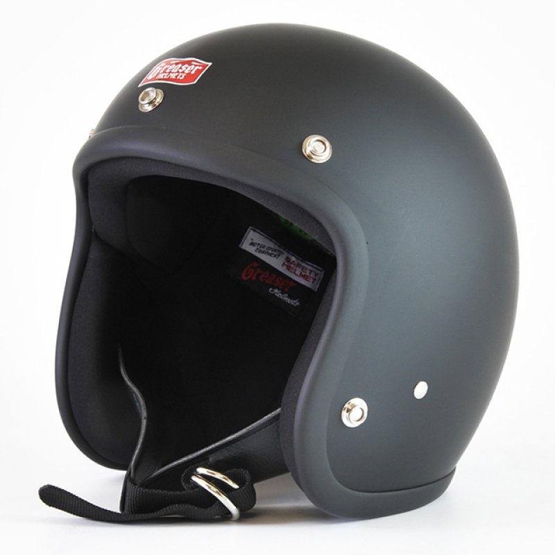 画像2: GREASER HELMETS (グリーサーヘルメッツ) | 60's PLAIN SG規格ヘルメット  (2)