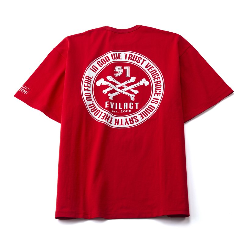 画像1: EVILACT (イーヴルアクト) | CROSS BONE SS  (1)