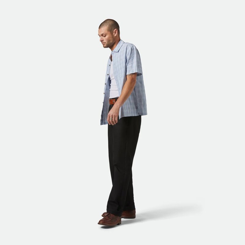 画像6: BRIXTON (ブリクストン) | CRU OXFORD PLAID S/S WVN  (6)