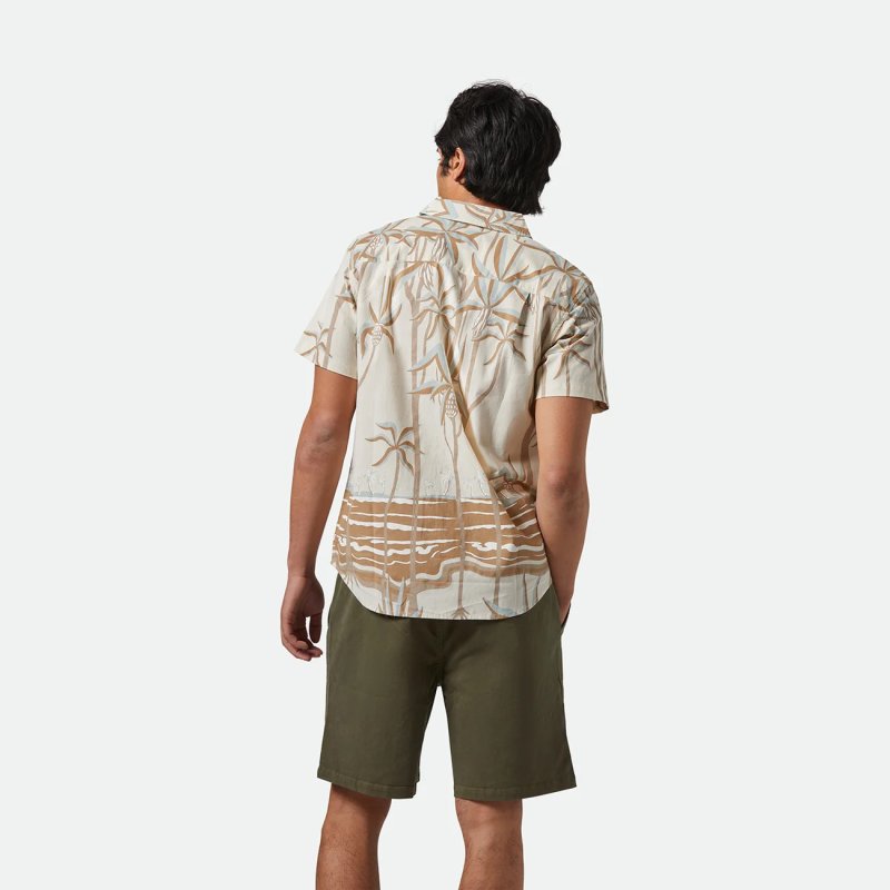 画像8: BRIXTON (ブリクストン) | CHARTER PRINT S/S WVN  (8)