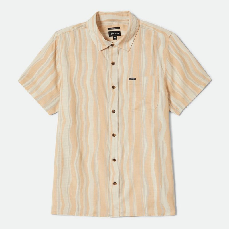 画像1: BRIXTON (ブリクストン) | CRU SLUB S/S WVN  (1)