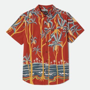 画像1: BRIXTON (ブリクストン) | CHARTER PRINT S/S WVN 
