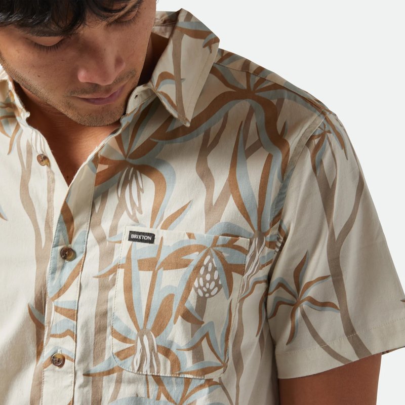 画像10: BRIXTON (ブリクストン) | CHARTER PRINT S/S WVN  (10)