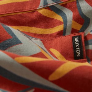 画像3: BRIXTON (ブリクストン) | CHARTER PRINT S/S WVN 