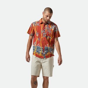 画像6: BRIXTON (ブリクストン) | CHARTER PRINT S/S WVN 