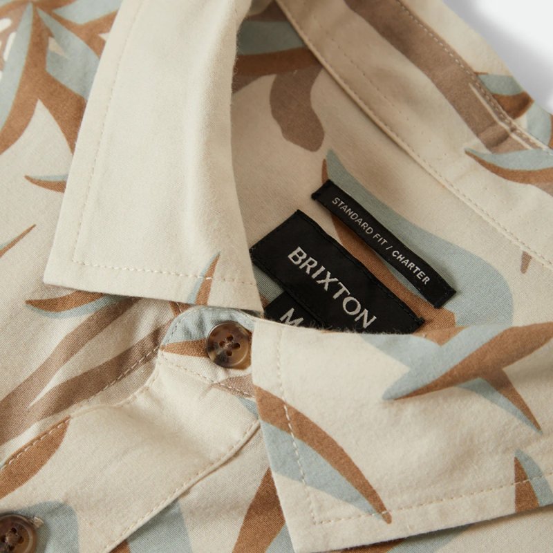 画像3: BRIXTON (ブリクストン) | CHARTER PRINT S/S WVN  (3)