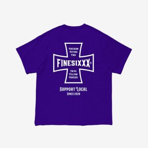 画像1: FINESIXXX (ファインシックス) | FINE CROSS TEE 