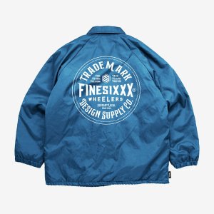画像1: FINESIXXX (ファインシックス) | TRADE MARK EMBROIDERY ZIP COACH JACKET 