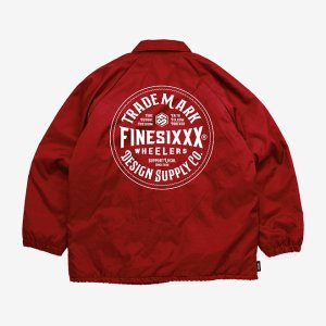 画像1: FINESIXXX (ファインシックス) | TRADE MARK EMBROIDERY ZIP COACH JACKET 