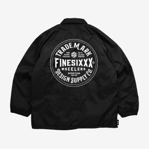画像1: FINESIXXX (ファインシックス) | TRADE MARK EMBROIDERY ZIP COACH JACKET 