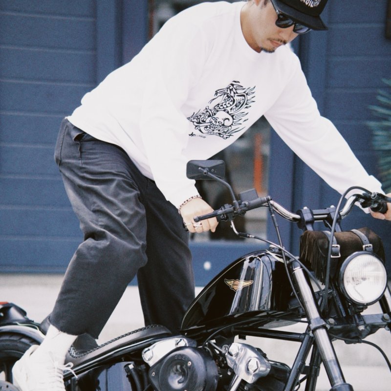 画像5: Hoodlum (フッドラム) | SNAKE & SKULL DRY MESH JERSEY  (5)
