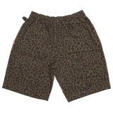 FLUTTER (フラッター) | The Holiday - Comfy fit- Leopard Cotton Twill Short Easy Pants 