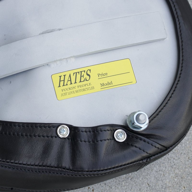 画像9: HATES SEAT CO. | TUCK ROLL SEAT & PILLION PAD  (9)