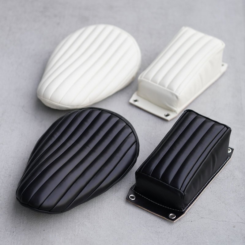 画像1: HATES SEAT CO. | TUCK ROLL SEAT & PILLION PAD 