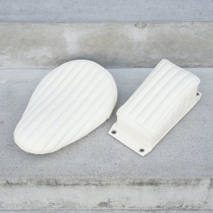 画像1: HATES SEAT CO. | TUCK ROLL SEAT & PILLION PAD 