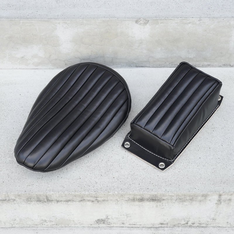画像1: HATES SEAT CO. | TUCK ROLL SEAT & PILLION PAD  (1)