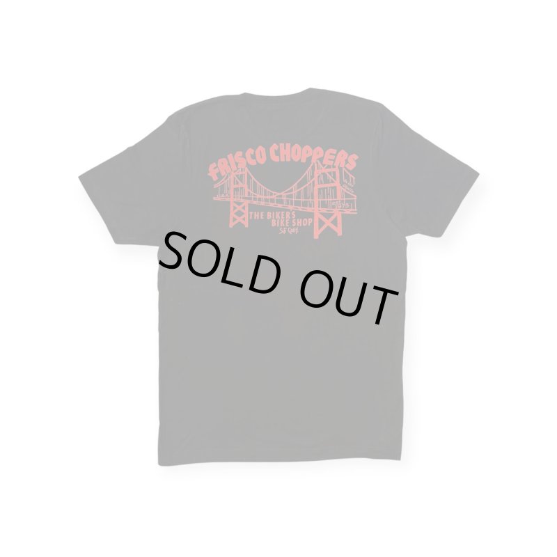 画像2: FRISCO CHOPPERS | FLAMING SKULL S/S TEE  (2)