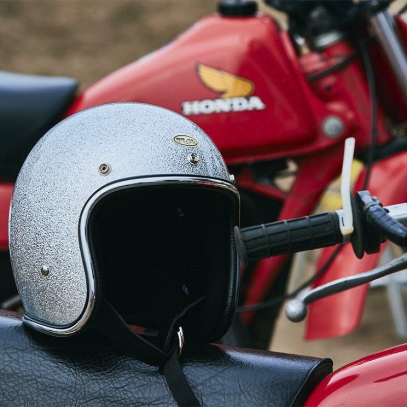 画像10: TT&CO. (ティーティーアンドカンパニー) | 500TX -GINGIRA 70's- JET HELMET ヘルメット  (10)