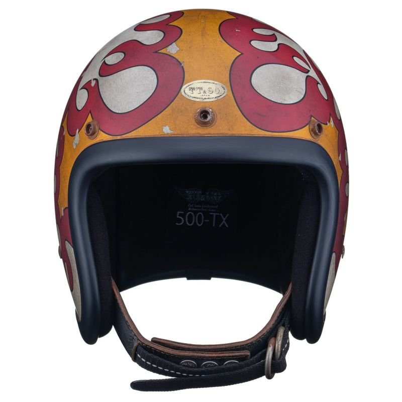 画像2: TT&CO. (ティーティーアンドカンパニー) | 500TX Draggin’ JET HELMET ヘルメット  (2)