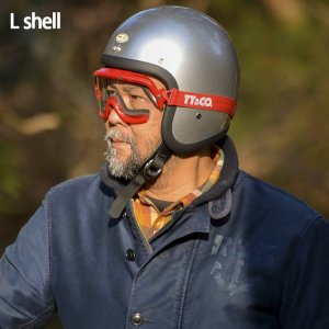画像10: TT&CO. (ティーティーアンドカンパニー) | 500TX クロームトリム JET HELMET ヘルメット 