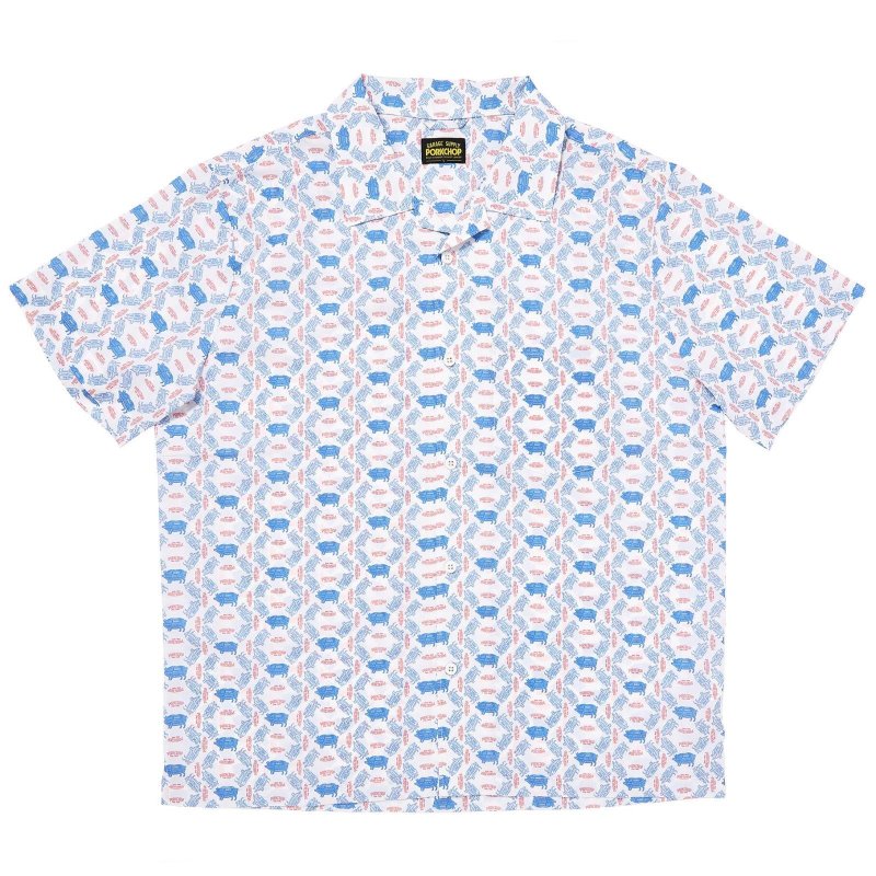 画像1: PORKCHOP GARAGE SUPPLY | PORK AOP SHIRT  (1)