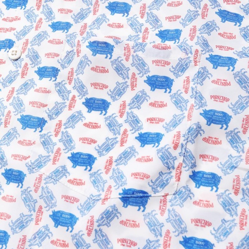 画像6: PORKCHOP GARAGE SUPPLY | PORK AOP SHIRT  (6)