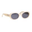 画像2: FLUTTER (フラッター) | Acetate Narrow Oval Glasses  (2)