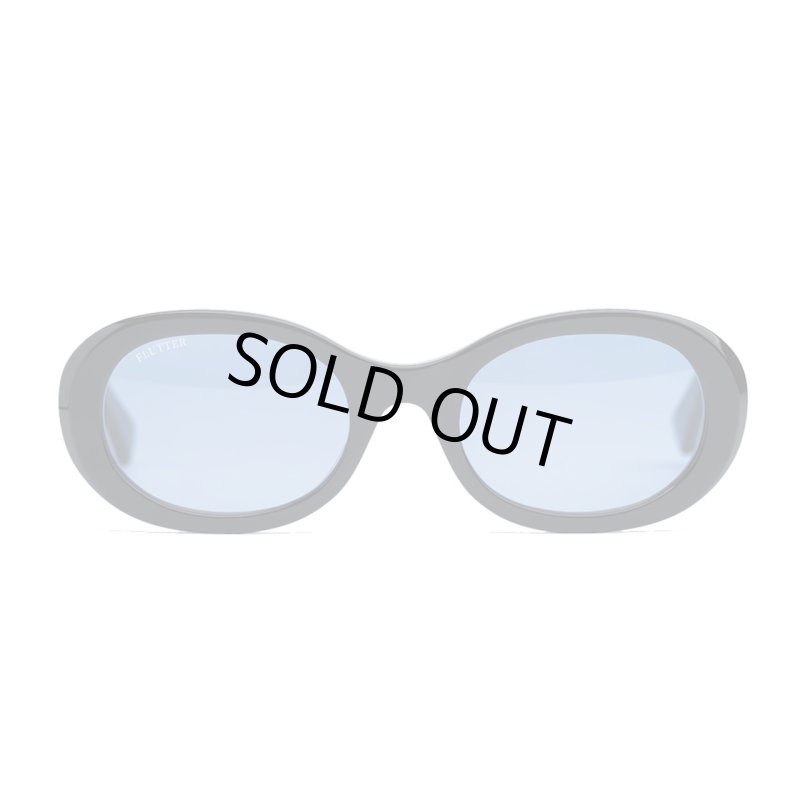画像1: FLUTTER (フラッター) | Acetate Narrow Oval Glasses  (1)