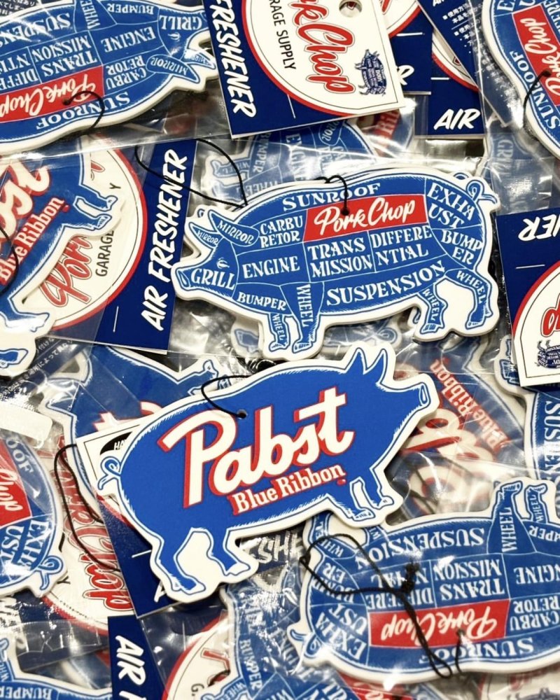 画像1: PORKCHOP GARAGE SUPPLY (ポークチョップガレージサプライ) | AIR FRESHENER / Pabst Blue Ribbon 
