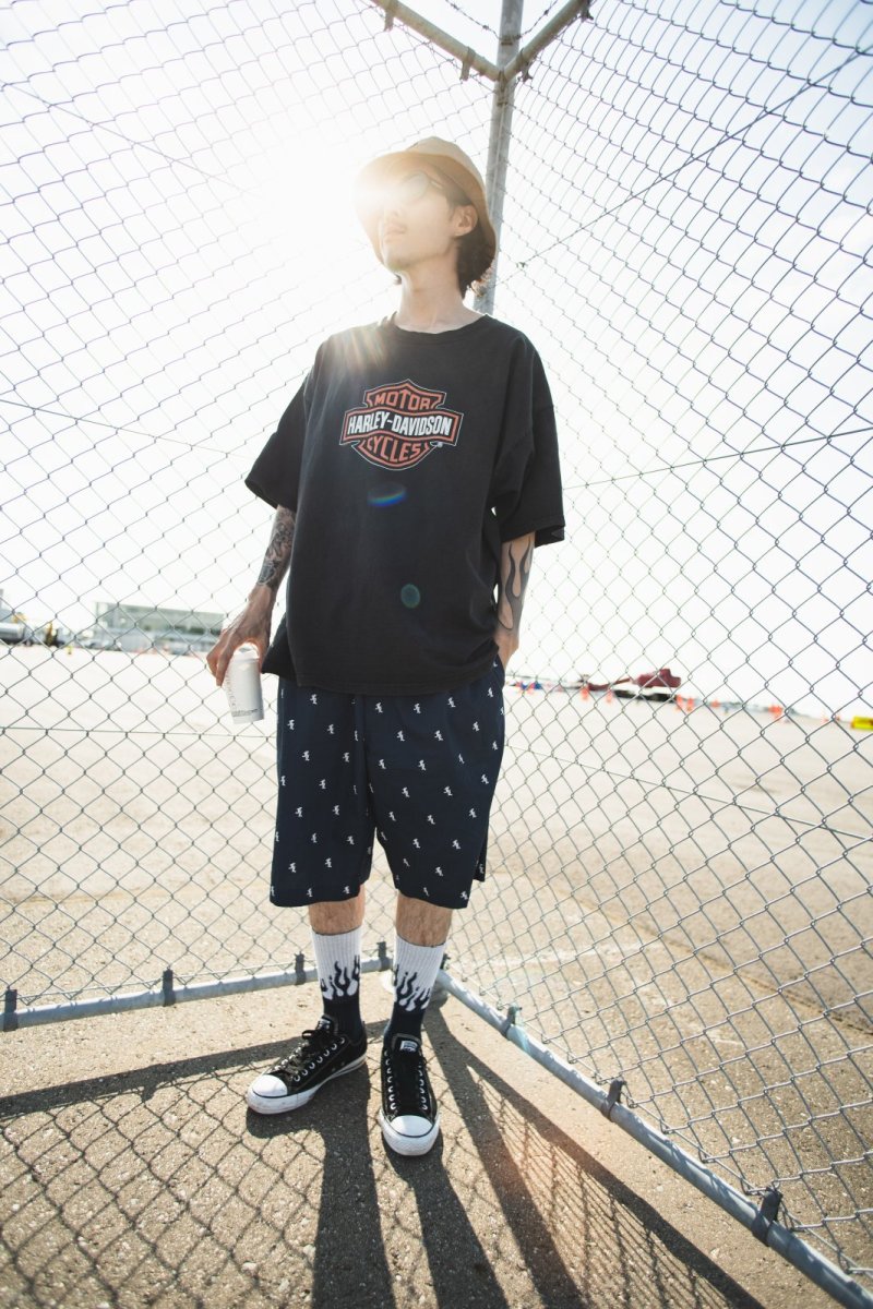 画像1: FLUTTER (フラッター) | O/E FL logo Easy Short Pants