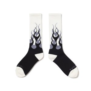 画像1: EVILACT (イーヴルアクト) | FLAMES SOCKS 