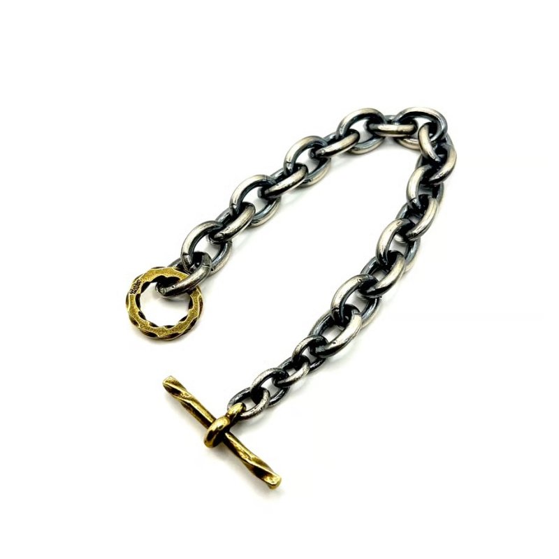 画像2: HATCHET Metal Work Studio (ハチェットメタルワークスタジオ) | HB-24-SP "SilverPlating" Bracelet  (2)