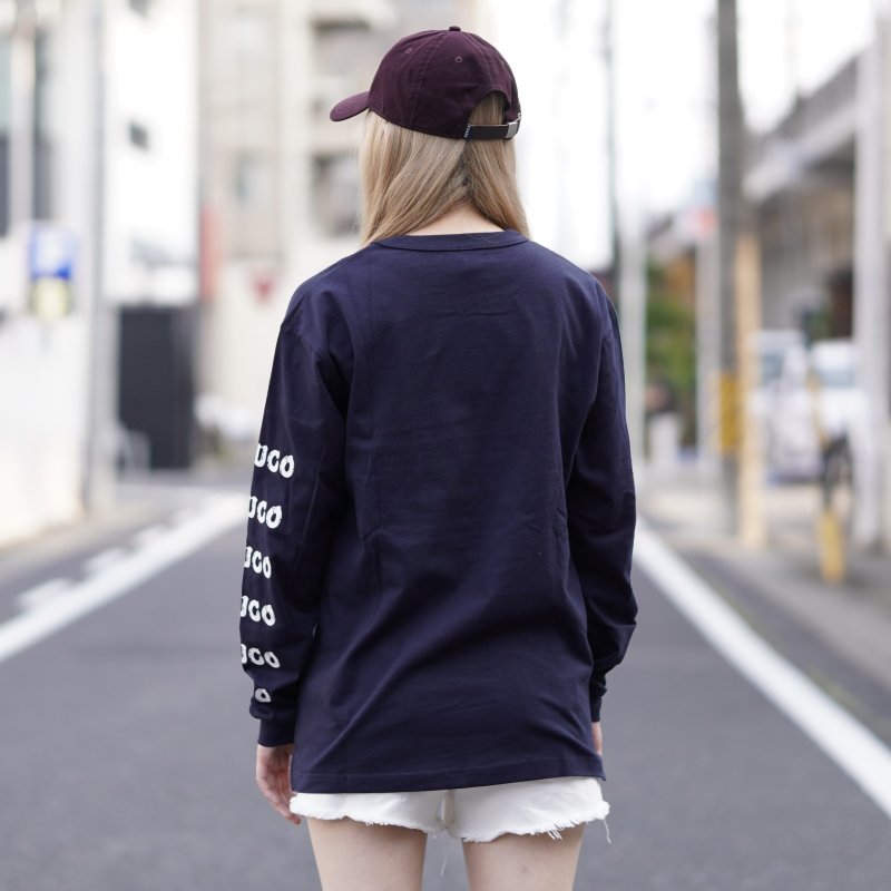 画像3: BLUCO (ブルコ) | HEAVY DRY COTTON PRINT L/S TEE -Artwork by 遊鷹-  (3)