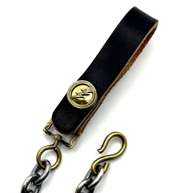 画像2: HATCHET Metal Work Studio (ハチェットメタルワークスタジオ) | "TRACKER" SilverPlating WalletChain 2  (2)