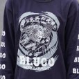 画像6: BLUCO (ブルコ) | HEAVY DRY COTTON PRINT L/S TEE -Artwork by 遊鷹- 