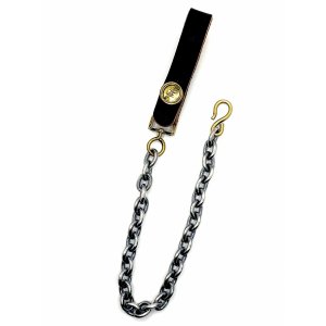 画像1: HATCHET Metal Work Studio (ハチェットメタルワークスタジオ) | "TRACKER" SilverPlating WalletChain 2 