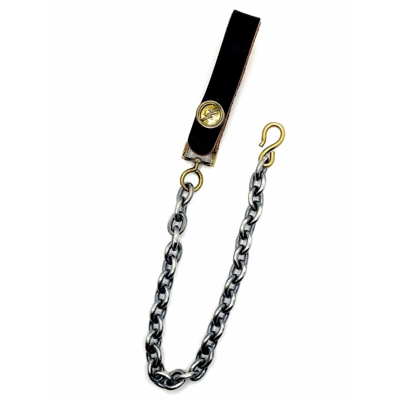 画像1: HATCHET Metal Work Studio (ハチェットメタルワークスタジオ) | "TRACKER" SilverPlating WalletChain 2  (1)