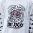 画像4: BLUCO (ブルコ) | HEAVY DRY COTTON PRINT L/S TEE -Artwork by 遊鷹-  (4)