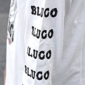 画像5: BLUCO (ブルコ) | HEAVY DRY COTTON PRINT L/S TEE -Artwork by 遊鷹- 
