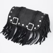 画像2: PANTYDROPPER × HOODLUM | RIVET FRINGE TOOL BAG  (2)