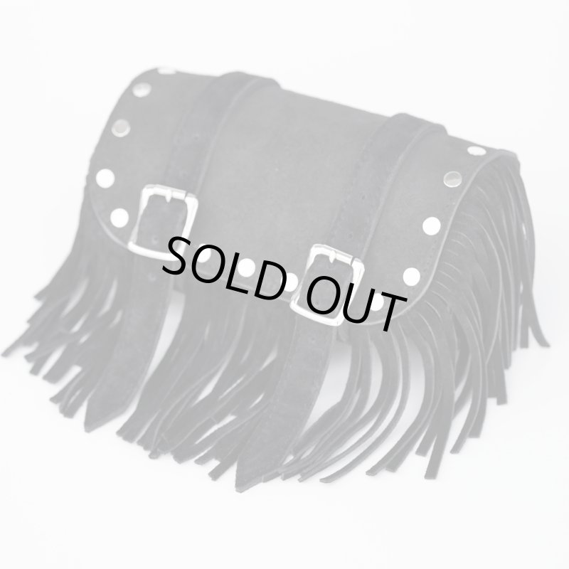 画像2: PANTYDROPPER × HOODLUM | RIVET FRINGE TOOL BAG  (2)