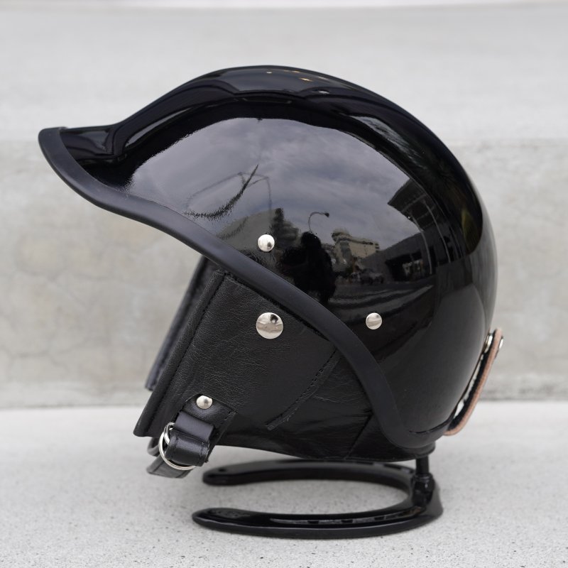画像2: WOLF HELMET | HAFJG06 ジョッキーヘルメット  (2)