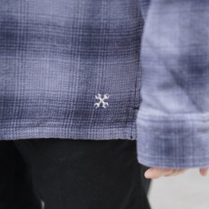画像4: BLUCO (ブルコ) | OMBRE CHECK FLANNEL SHIRT 