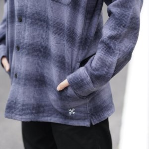 画像5: BLUCO (ブルコ) | OMBRE CHECK FLANNEL SHIRT 