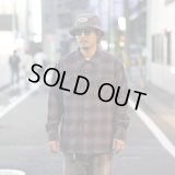 BLUCO (ブルコ) | OMBRE CHECK FLANNEL SHIRT 