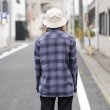 画像2: BLUCO (ブルコ) | OMBRE CHECK FLANNEL SHIRT  (2)
